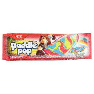 WALL'S PADDLE POP RAINBOW 53ML WALL'S PADDLE POP RAINBOW 53ML