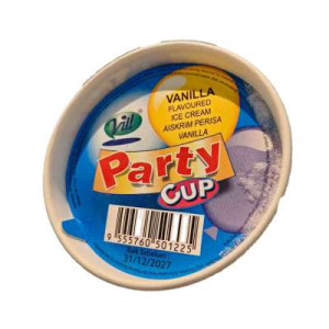 VILL PARTY CUP-VANILLA 120ML