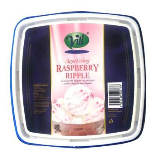 VILL ICE CREAM RASPBERRY RIPPLE 1.25L