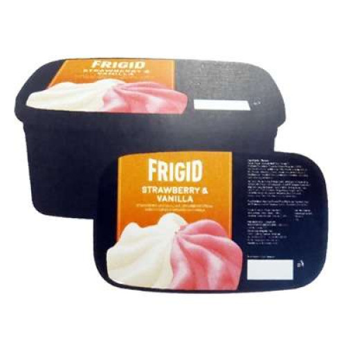FRIGID STRAWBERRY & VANILLA 1L