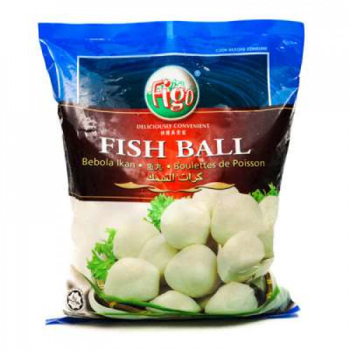 FIGO FROZEN WHITE FISH BALL 100'S(SMALL) 1KG