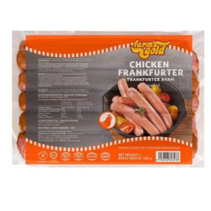 FARM'S GOLD CHICKEN FRANKFURTER 300G FARM'S GOLD CHICKEN FRANKFURTER 300G