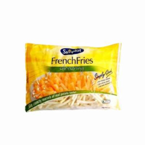 SIMPLOT SHOESTRING FRENCH FRIES 7MM 1KG SIMPLOT SHOESTRING FRENCH FRIES 7MM 1KG