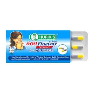 HURIX'S 600 FLUAWAY CAPSULE 6'S