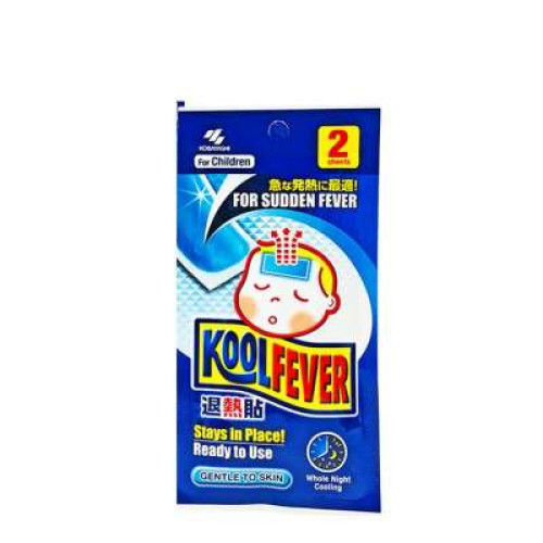 KOOL FEVER COOLING GEL SHEET CHILDREN 2PCS