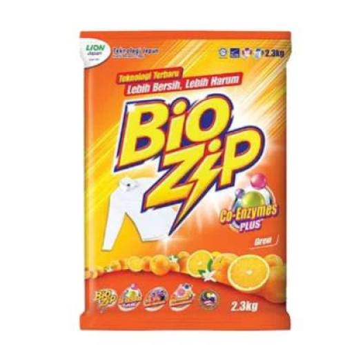 BIO ZIP PWD DET. ORANGE 3.8KG