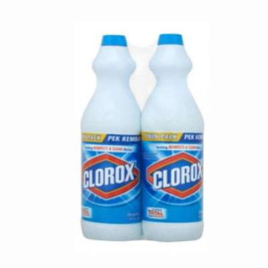 CLOROX BLEACH REGULAR T/P 1L*2 CLOROX BLEACH REGULAR T/P 1L*2