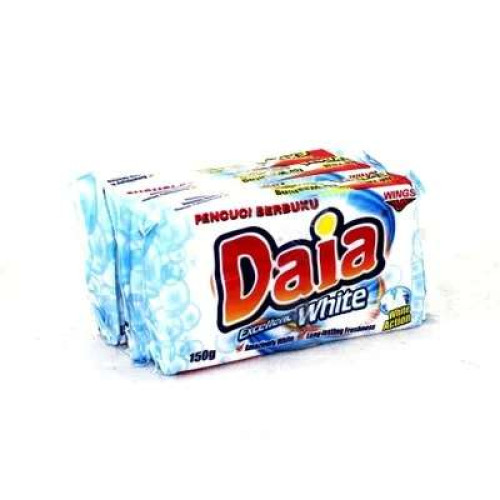 DAIA BAR WHITE 150G*3