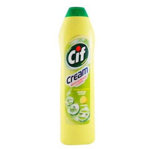 CIF CREAM CLEANSER LEMON 500ML