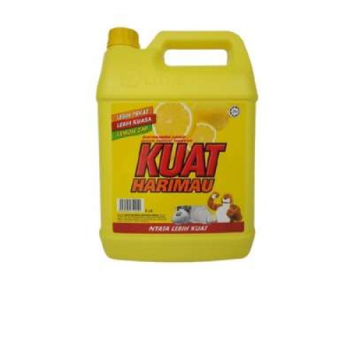 KUAT HARIMAU LEMON DISHWASH LIQUID 5L