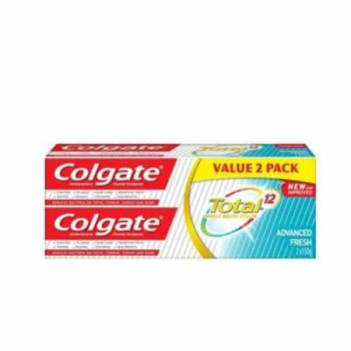 COLGATE TOTAL ADV FRESH ( T/PACK ) 150G*2