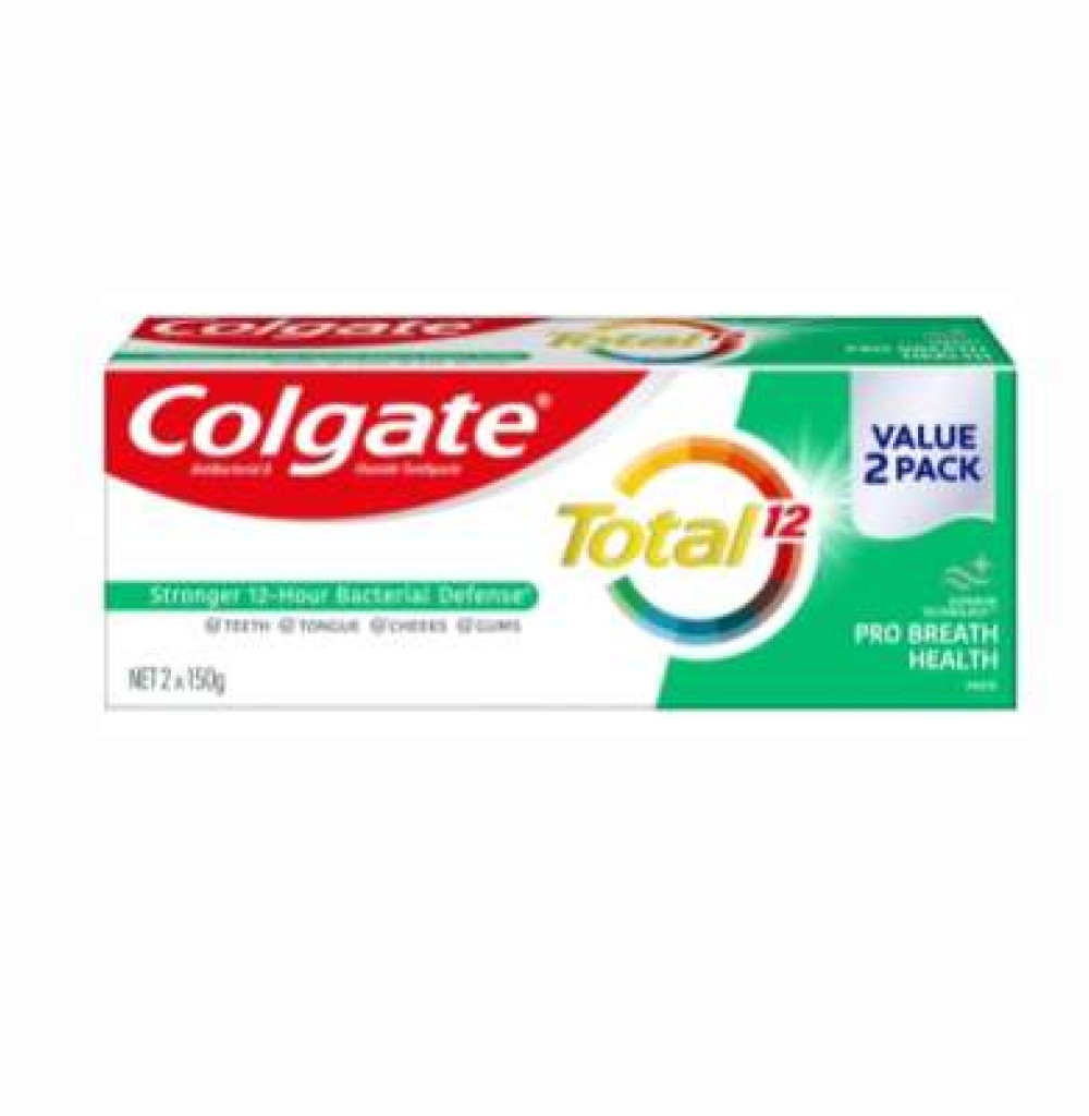 COLGATE TOTAL PRO BREATH HEALTH 150G*2