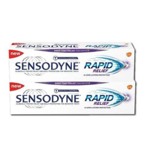 SENSODYNE RAPID RELIEF 100G*2