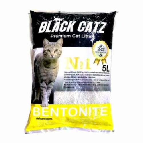 BLACK CATZ CAT LITTER 5L