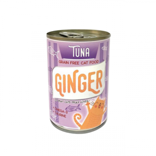 GINGER CAT CANNED FOOD TUNA 400G