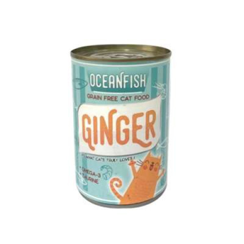GINGER CAT CANNED FOOD OCEANFISH 400G