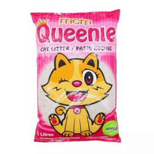 QUEENIE CLUMPING CAT LITTER APPLE 10L