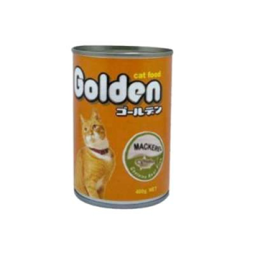 GOLDEN CAT CANNED FOOD MACKEREL 400G