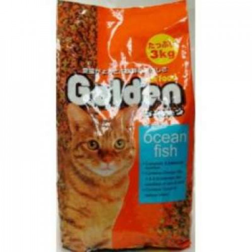 GOLDEN CAT FOOD OCEAN FISH 3KG