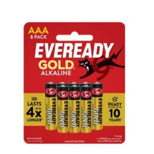 EVEREADY GOLD AAA A92BP8 8S