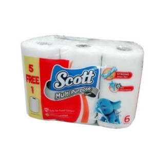 SCOTT KITCHEN TOWEL 60S X6S SCOTT KITCHEN TOWEL 60S X6S