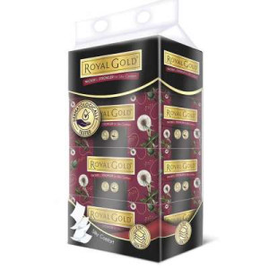 ROYAL GOLD LUXURIOUS WHITE 3 PLY 110S X4