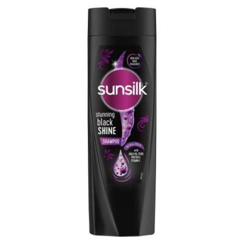 SUNSILK BLACK SHINE SHP 160ML