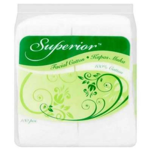 SUPERIOR FACIAL COTTON 100PCS