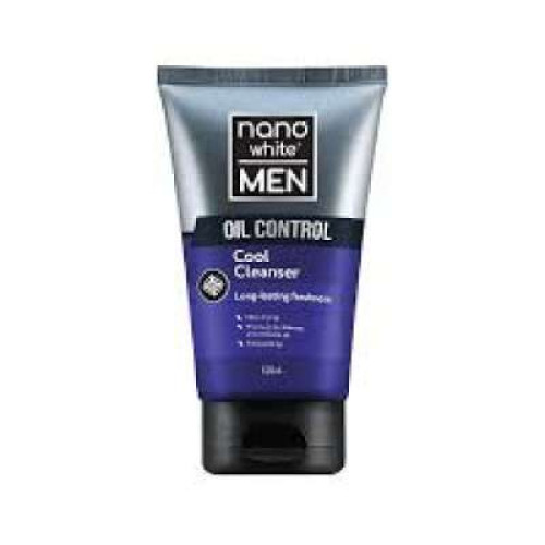 NANO WHITE MEN OIL CNTRL COOL CLNSR 100ML