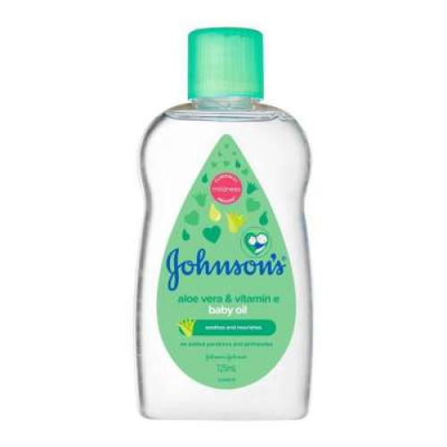 J.BABY OIL-ALOE VERA & VIT E 50ML