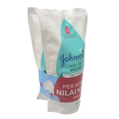 J.BABY BATH REGULAR REFILL TP 600ML*2