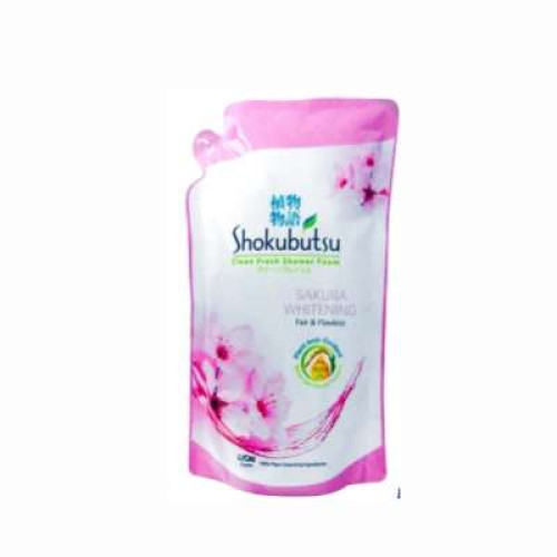 SHOKUBUTSU SAKURA WHITENING SHOWER 550G