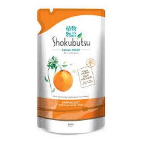 SHOKUBUTSU ORANGE ZEST SHOWER 550G