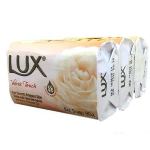 LUX BODY WASH VELVET TOUCH 80G*3