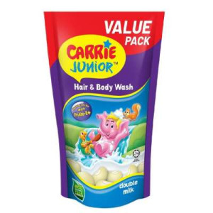 CARRIE JUNIOR BB H&B WASH-DOUBLE MILK 500G