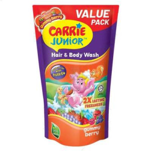 CARRIE JUNIOR BB H&B.WASH-JOYFUL RASPBERRY 500G