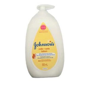 JOHNSON BABY MILK+OAT LOTION 500ML