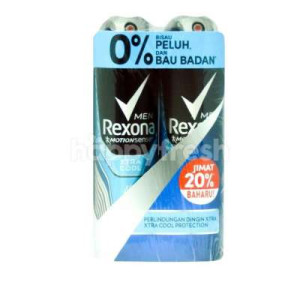 REXONA M XTRA COOL SPRAY 135ML*2