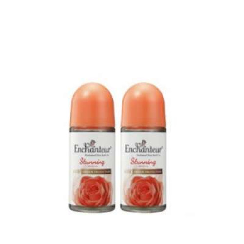 ENCHANTEUR ROLL ON STUNNING 50ML*2