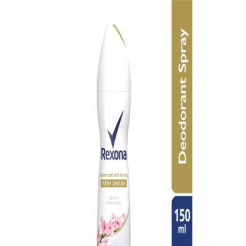 REXONA (W) WHITE FRESH SAKURA SPRAY 150ML