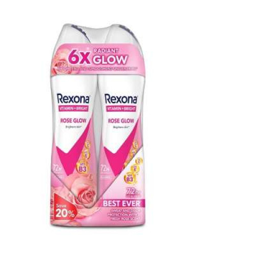 REXONA (W) AP WHITENING FRESH ROSE 135ML*2