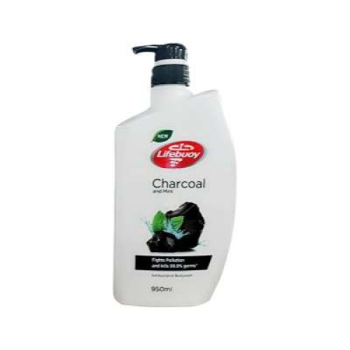 LIFEBUOY BODY WASH CHARCOAL MINT 950ML