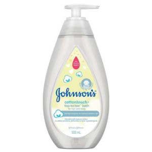 JOHNSON BABY BATH COTTON TOUCH TOP TO TOE 500ML