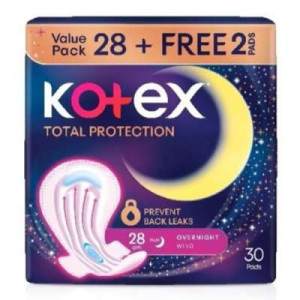 KOTEX TP OVERNIGHT WING PAG 28CM 28S KOTEX TP OVERNIGHT WING PAG 28CM 28S