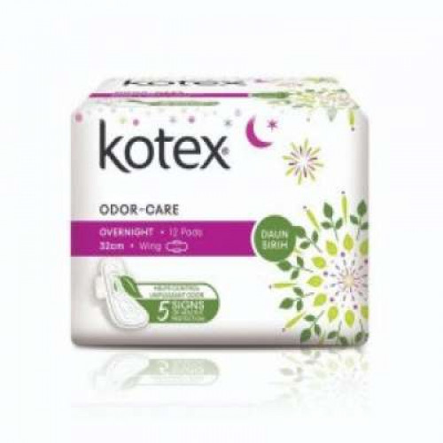 KOTEX NC MAXINIGHT WG 32CM HERBCOOL 10S 