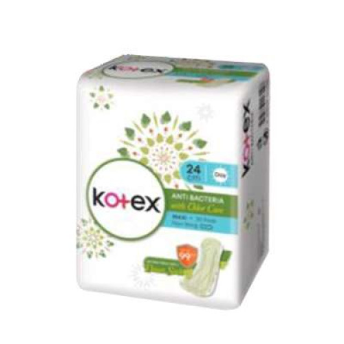 KOTEX NAT.CARE A.BAC MAXI NON WING 20S