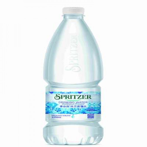 SPRITZER DISTILLED DRINKING WATER 1.25L