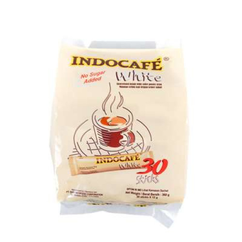 INDOCAFE WHITE COFFEE 12G*30S