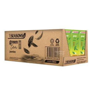 SEASONS JASMINE GREEN TEA 250ML*24