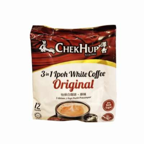 CHEK HUP 3IN1 WHITE COFFEE ORIGINAL 40G*12